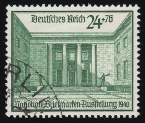 743 NBA 1940 - Marke O gestempelt
