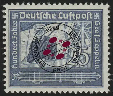 669 Compagnie aérienne Graf von Zeppelin 25 Pf O