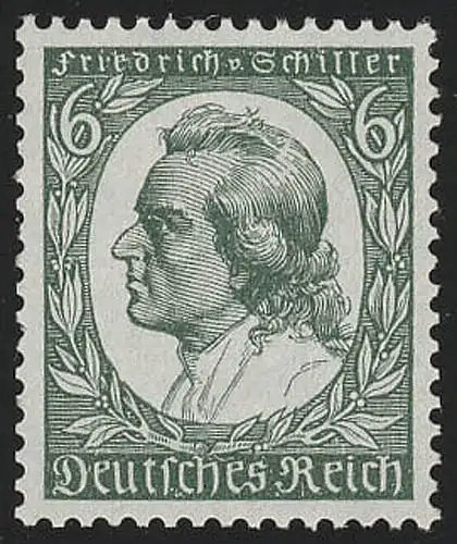 554 Schiller 6 Pf, postfrisch **