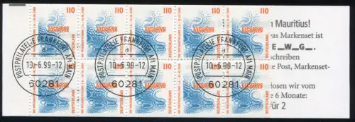 39I MH EXPO 2000 - schwarze Schneidemarkierung mit VS-O Frankfurt / Main 10.6.99