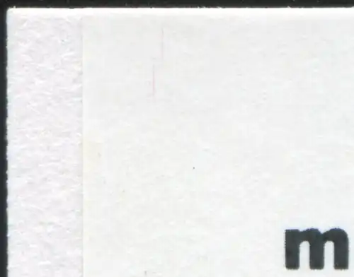 Markenheftchen 39 Sommermarken mit PB 38, Textfeld rote Striche links oben, **