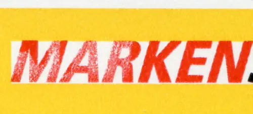 39I MH EXPO 2000: marquage noir de coupe, DDF couleur rouge faible, ZB **