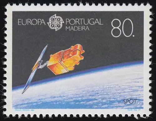 Europaunion 1991 Portugal-Madeira 148, Marke ** / MNH aus Block 12