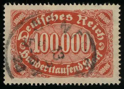 257 chiffres dans l'oval 100000 M cacheté O