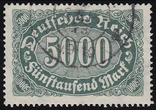 256b Ziffern im Oval 5000 M O geprüft