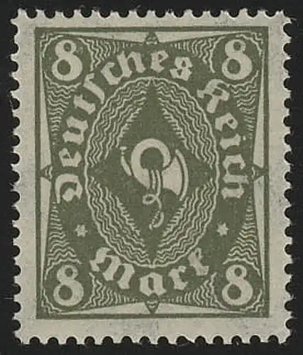 229P Posthorn monochrome 8 M **