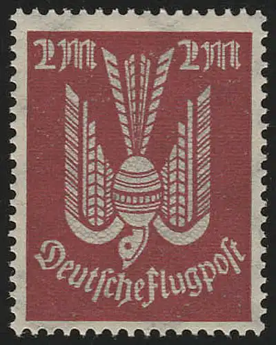 216a Flugpostmarke Holztaube 2 M, postfrisch **