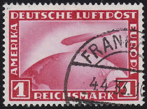 455 timbres de la marque aérienne Graf Zeppelin 1 RM O