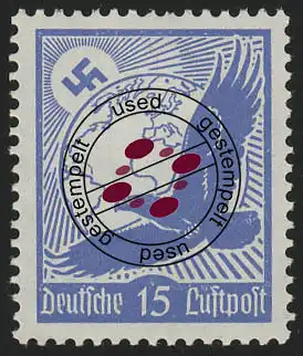 531x Flugpostmarke 1934 15 Pf O