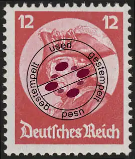 480 Friedrich der Große 12 Pf O