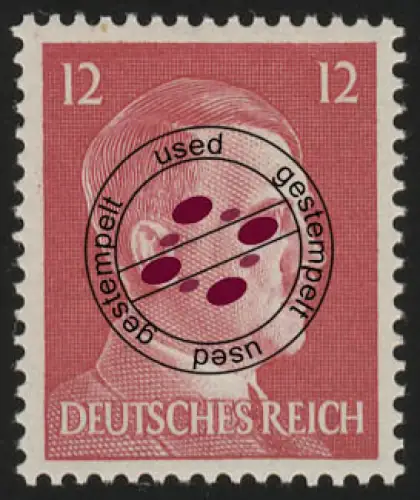 Hitler 12 pf, O,