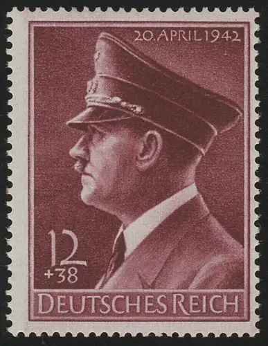 813x anniversaire d'Hitler en 1942, récitation verticale **