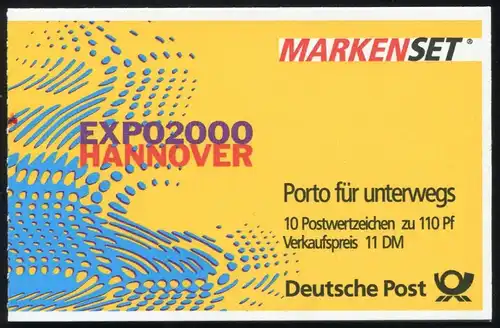 39II MH EXPO 2000 - Marque de coupe orange et noir, avec poutres de comptage, **