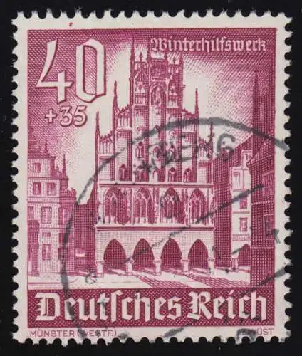 759 Winterhilfswerk Bauwerke 40+35 Pf O