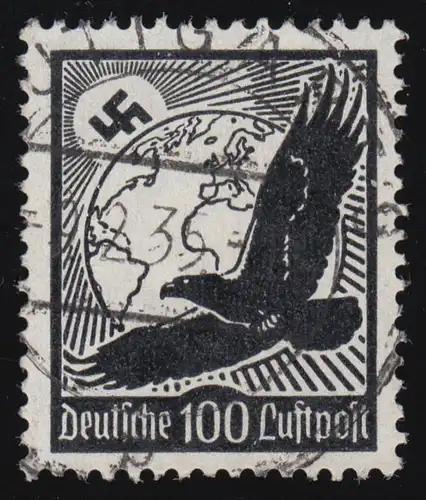 537x Flugpostmarke 1934 100 Pf O