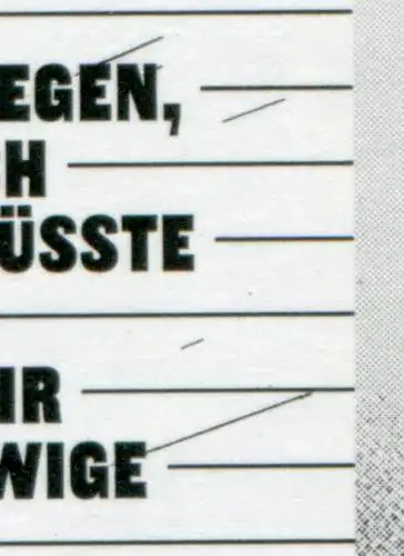 3493II Clara Schumann PLF II - 4 schwarze Striche in der Klaviatur, Feld 3, **