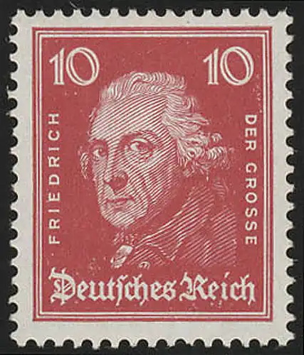 390 Köpfe berühmter Deutscher 10 Pf Friedrich der Große **