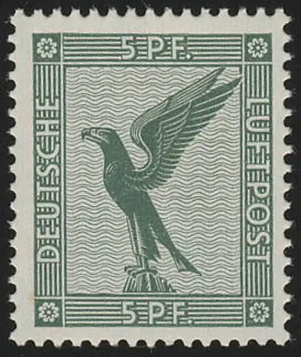 378 Flugpostmarken Adler 5 Pf **
