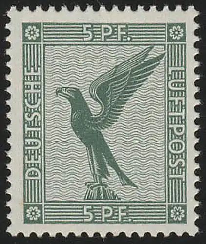 378 timbres d'avion Adler 5 Pf
