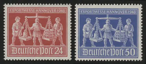 969-970 Exportmesse Hannover 1948, Satz postfrisch **