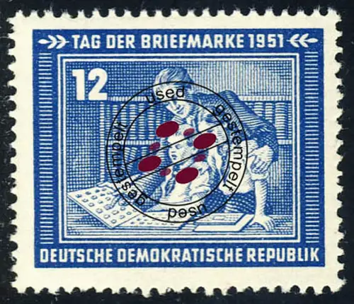 295 Jour du timbre O Tamponné