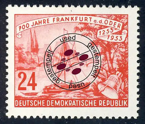 360 Francfort/Oder 24 Pf O