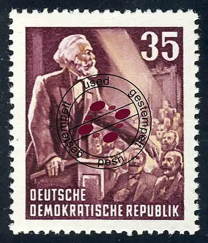 350 Karl Marx 35 Pf O