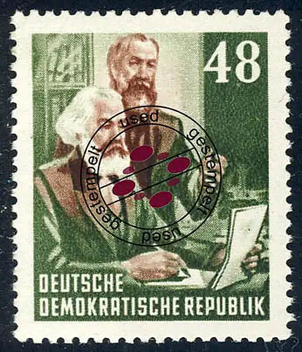 351 Karl Marx 48 Pf O