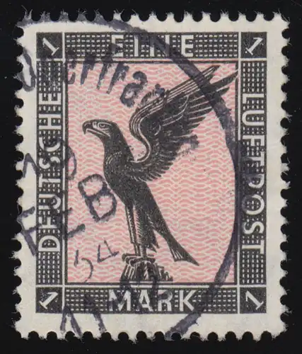 382 Flugpostmarken Adler 1 Mark O