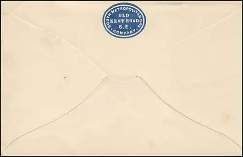 Royaume-Uni couverture Roi Georg V. Halfpenny vert, BRIXTON 3.5.1814