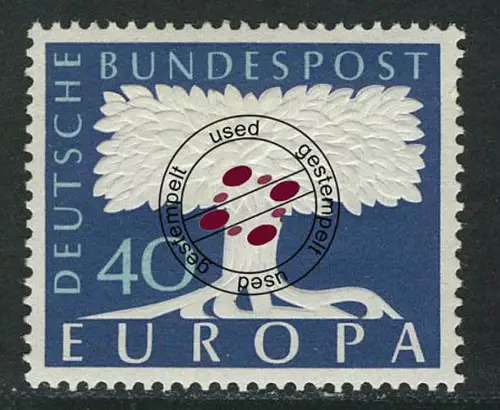 269 Europa 40 Pf O gestempelt