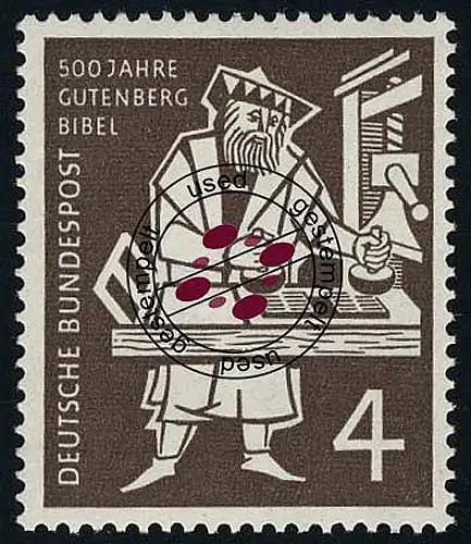 198 Bible Gutenberg - Marque O Tamponné