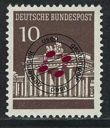 506 Brandenburger Tor 10 Pf O