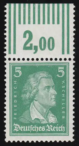 387W OR Schiller avec bord supérieur, pression de laminage, non plié **