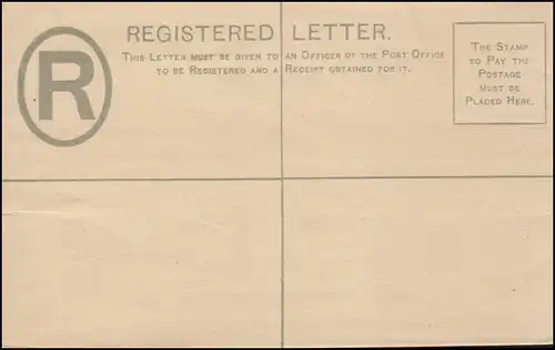 Colonie britannique Bermudes Enveloppe d'inscription Reine Victoria TWO PENCE, **