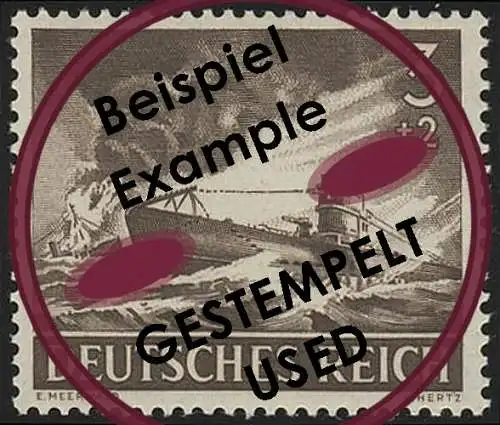 831x Jour de la Wehrmacht et Jour des Héros 3 Pf O