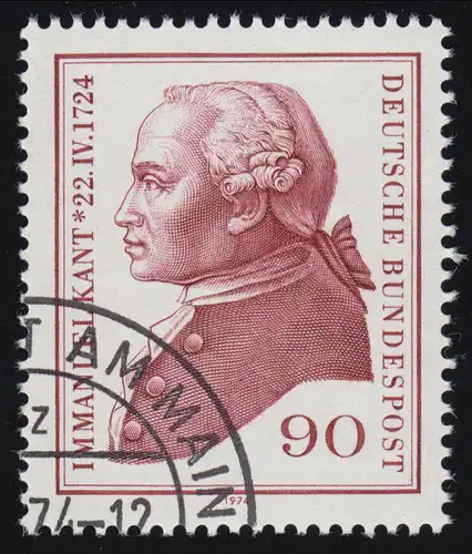 806 Immanuel Kant ALTE Fluorescence plus foncée, O