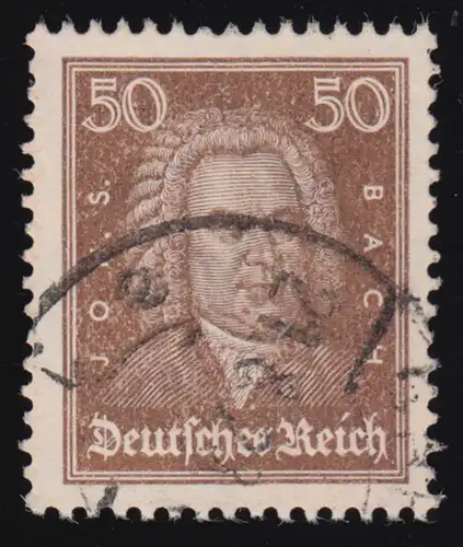 396 Köpfe berühmter Deutscher 50 Pf Bach O