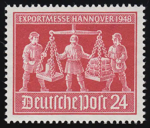 Alliierte Besetzung 969a Messe Hannover 24 Pf, karmin, **