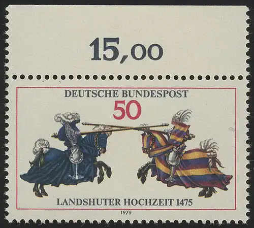 844 Fürstenhochzeit Landshut ** Oberrand