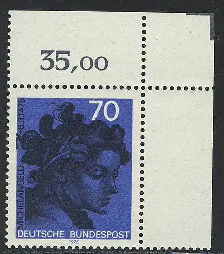 833 Michel-Ange ** Coin o.r.