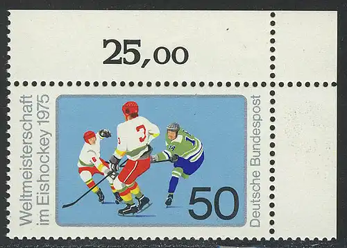 835 Championnat du monde de hockey sur glace ** Coin o.r.