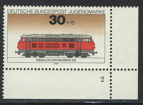 836 jeunes locomotives 30+15 Pf ** FN2
