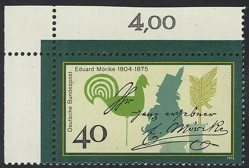842 Eduard Mörike ** Coin o.l.
