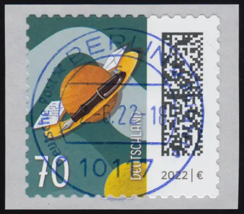 3678 Orbite 70 centimètre sk de 5000er avec le numéro GERADER, ET-O VS Berlin