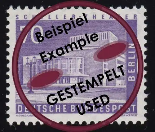 152 Les images de Berlin Schillertheater 70 Pf O