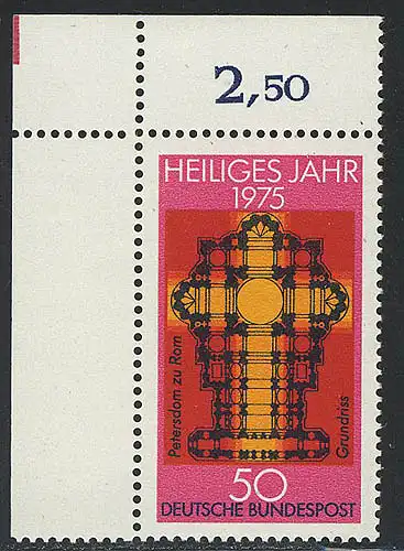 834 Heiliges Jahr ** Ecke o.l.