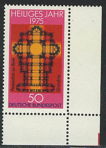 834 Heiliges Jahr ** Ecke u.r.