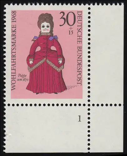 573 Poupées de bien-être 30+15 Pf ** FN1