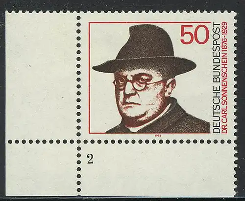 892 Carl Sonnenschein ** FN2